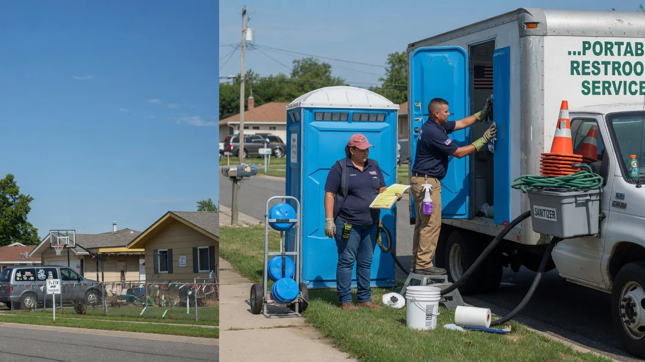 Porta Potty Rental in Glasgow, WV near me
